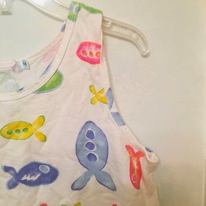 Fresh Produce Print Tank Top | Size M